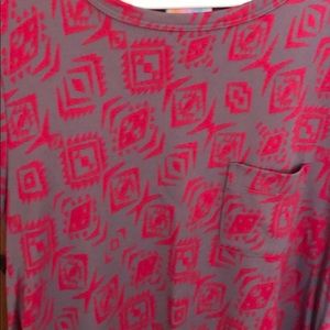 Xs grey and pink Carly dress